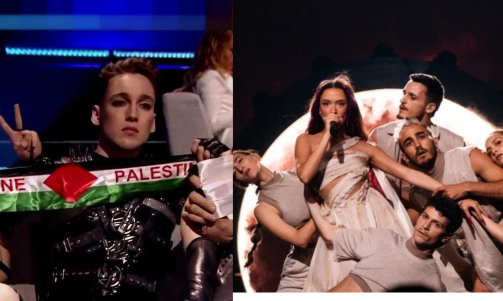 Ο πόλεμος στη Γάζα σκιάζει τη Eurovision: “Free Palestine” και γιουχαΐσματα στο Μάλμε – Φυγάδευσαν την τραγουδίστρια του Ισραήλ (Βίντεο)